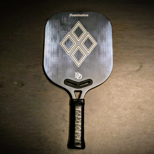 Domination Gray 14mm Racket - DD Pickleball